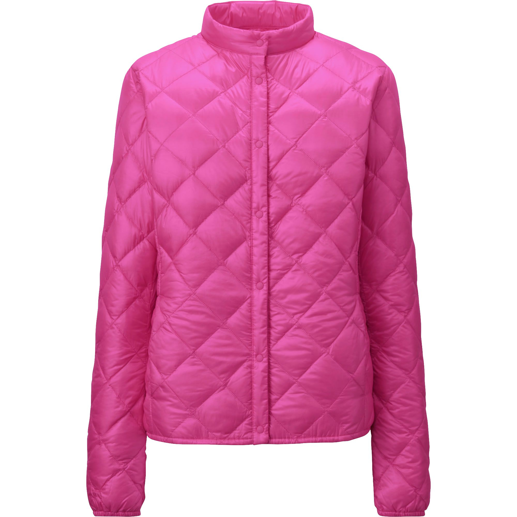 Uniqlo Ultra Light Down Compact Quilted Jacket in Pink