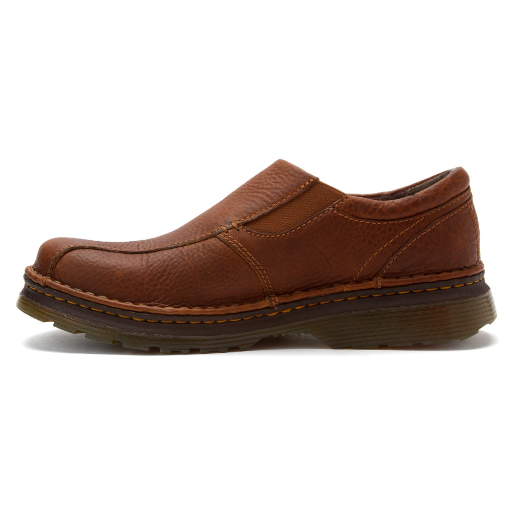 Lyst Dr. Martens Tevin Slip On in Brown for Men