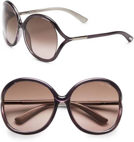 Tom ford oversized round sunglasses #3