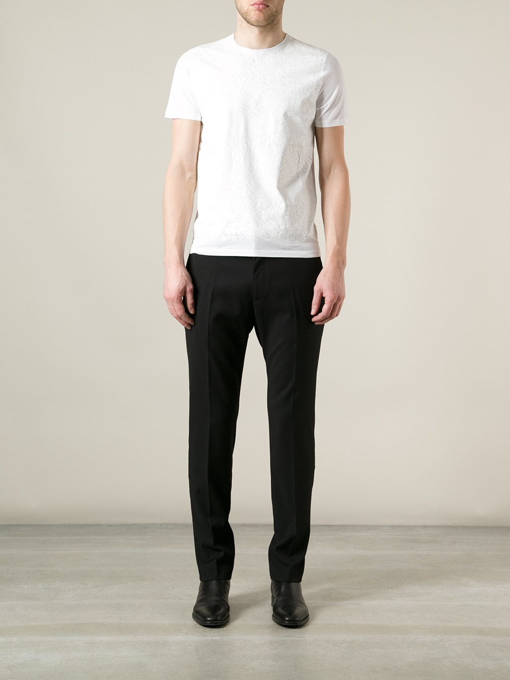 Get Balenciaga Black And White T Shirt Gif