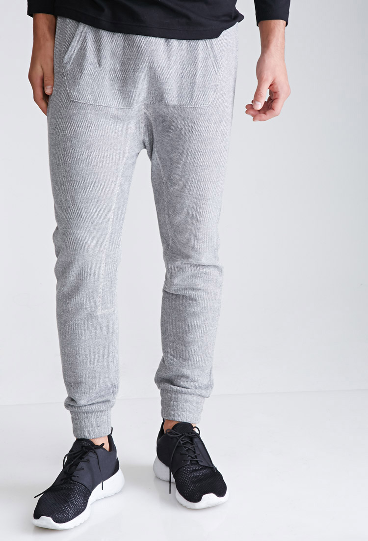Forever 21 Kangaroo Pocket Sweatpants in Gray for Men | Lyst