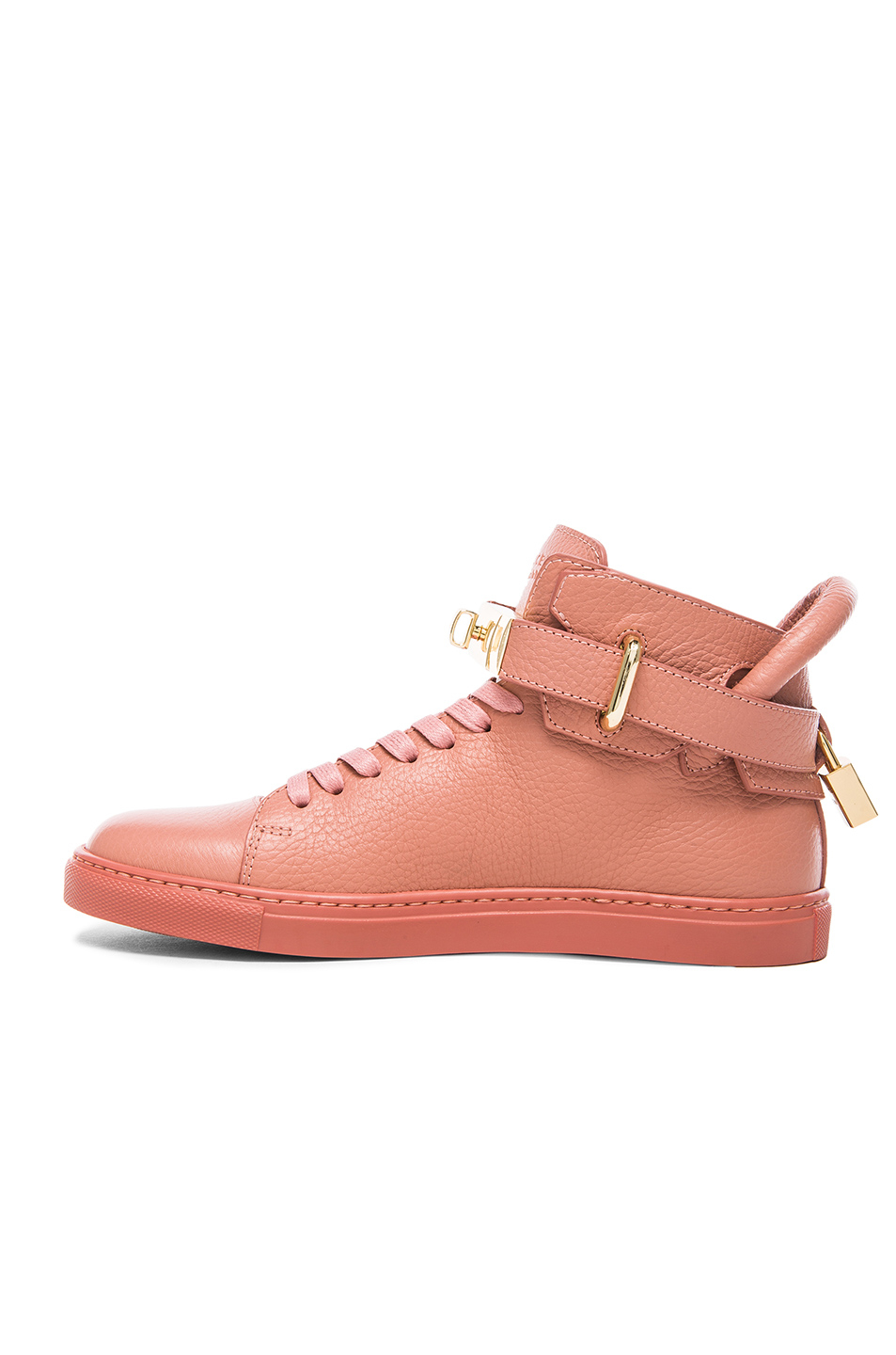 Buscemi 100mm Leather Sneakers in Pink - Lyst