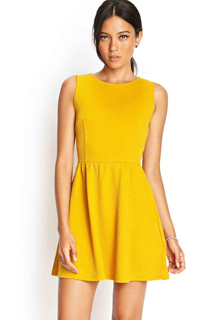 neon yellow dress forever 21