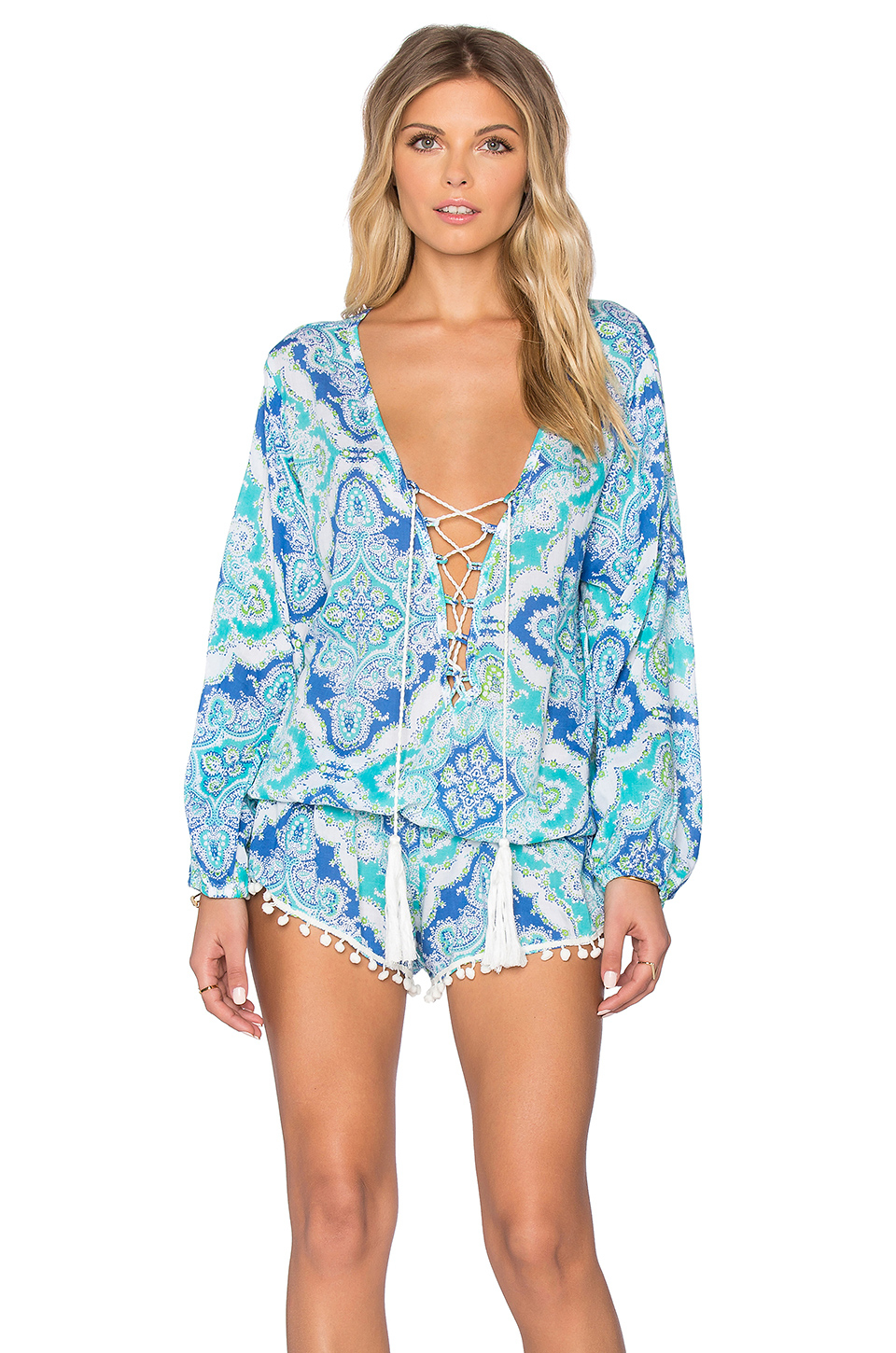 lyst tiare hawaii kalani lace up romper in gray tiare hawaii kalani lace up romper in blue lyst lyst tiare hawaii kalani lace up romper in gray tiare hawaii kalani lace up romper in blue lyst