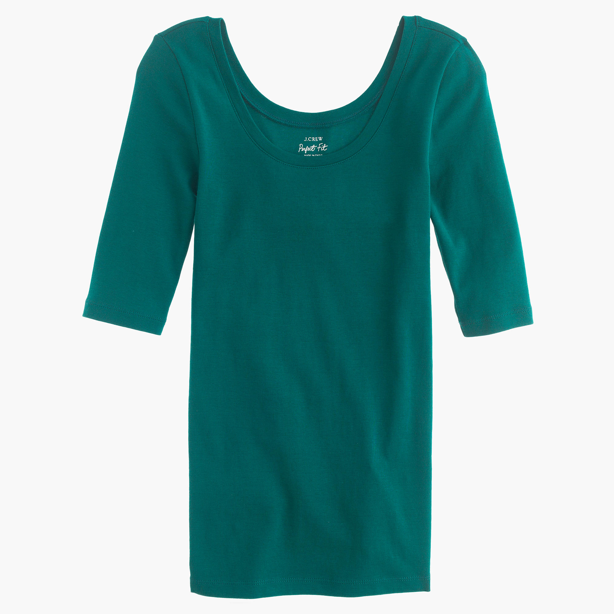 j crew green shirt