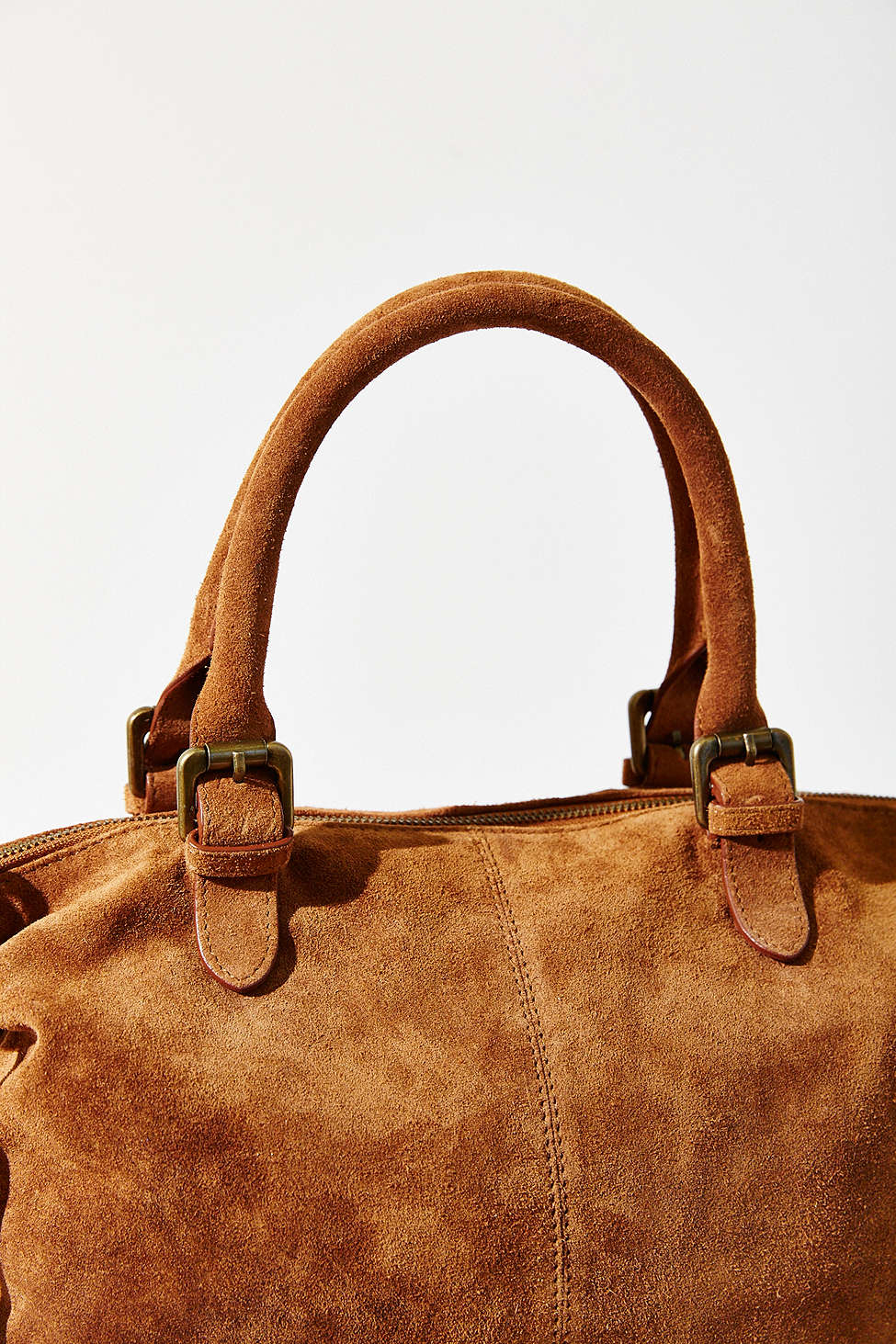 Ecote Fern Suede Tote Bag In Brown Lyst