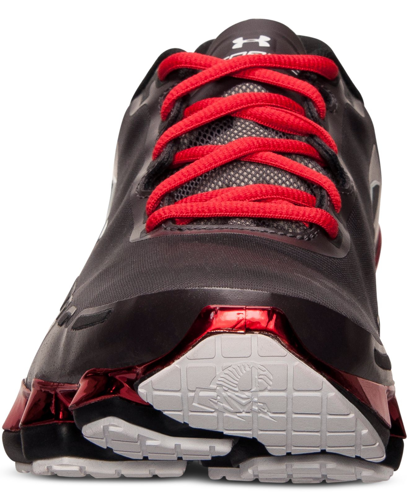 Lyst Under Armour Men'S Scorpio Chrome Running Sneakers From Finish Line in Red for Men