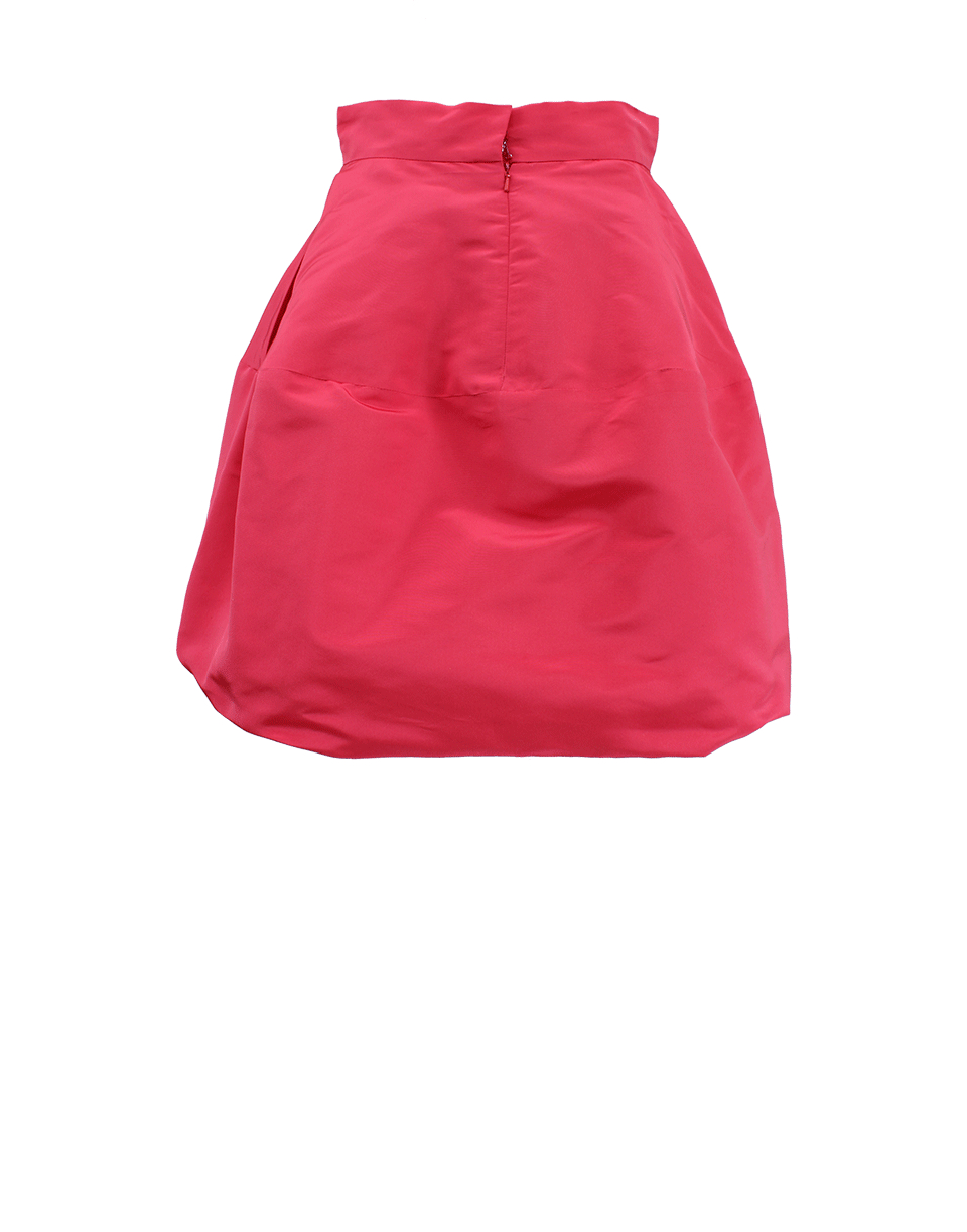 oscar de la renta pink skirt