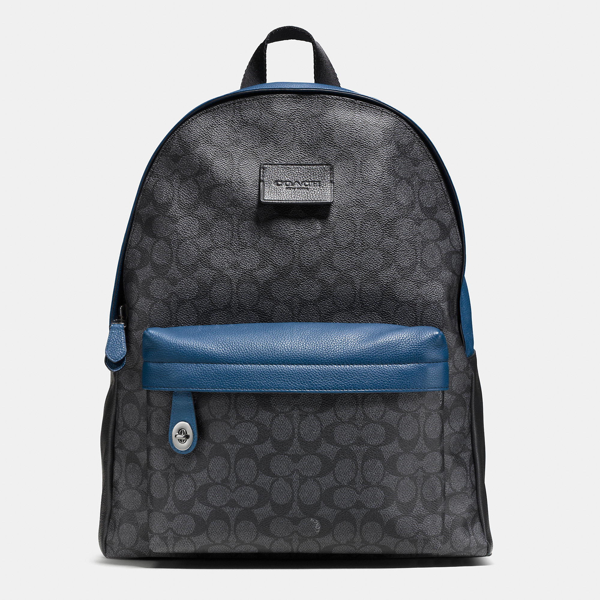 Coach Campus Backpack In Signature Coated Canvas in Black for Men | Lyst