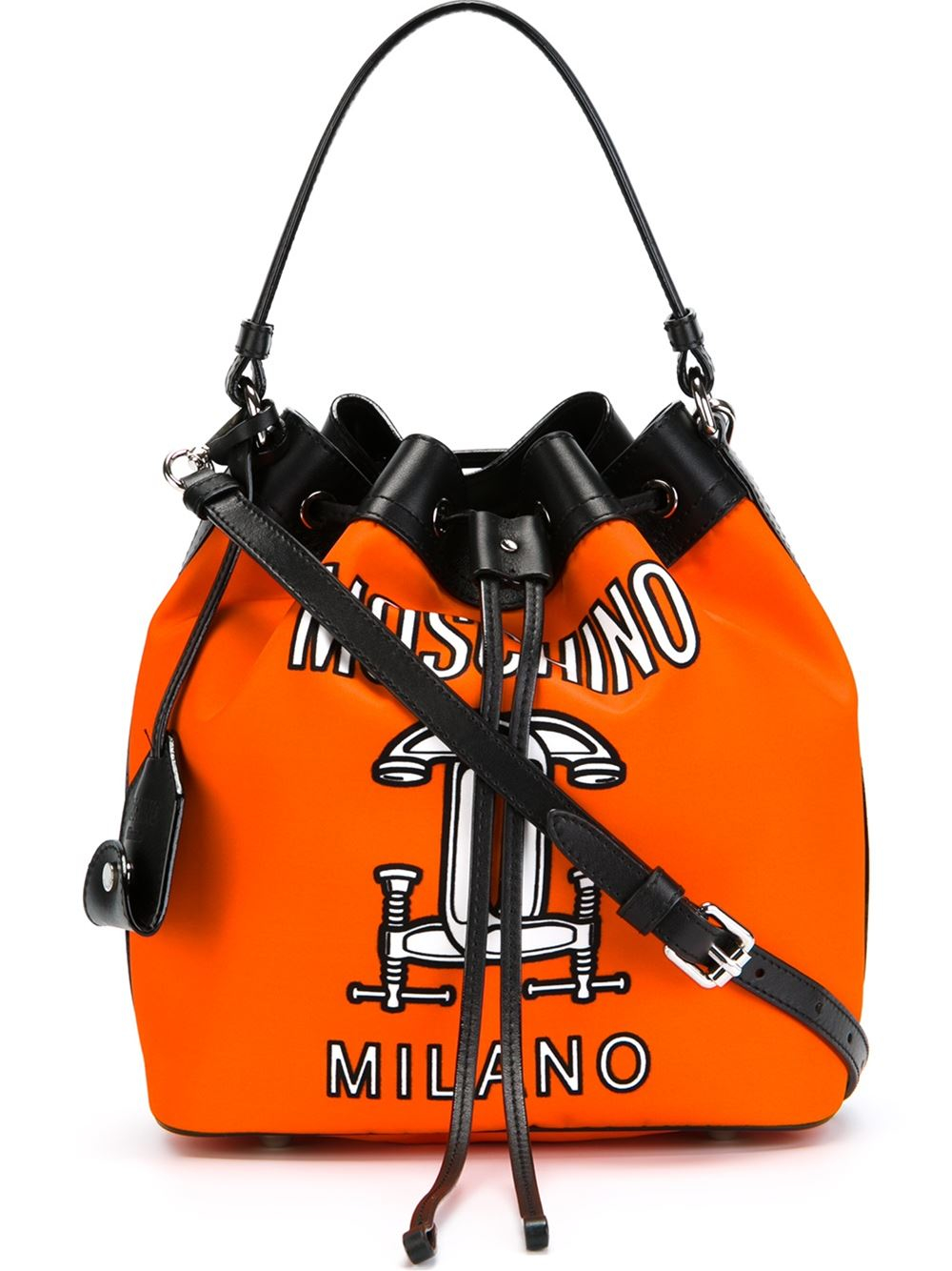 Lyst Moschino Handbag in Orange