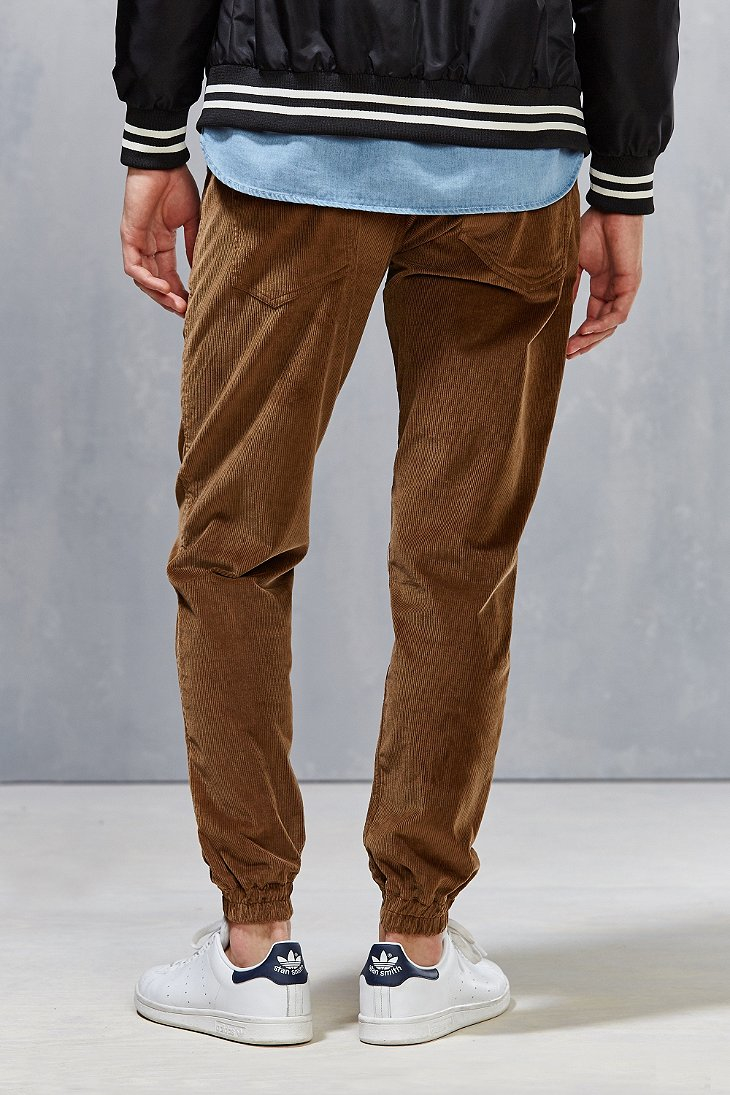 corduroy baggy joggers