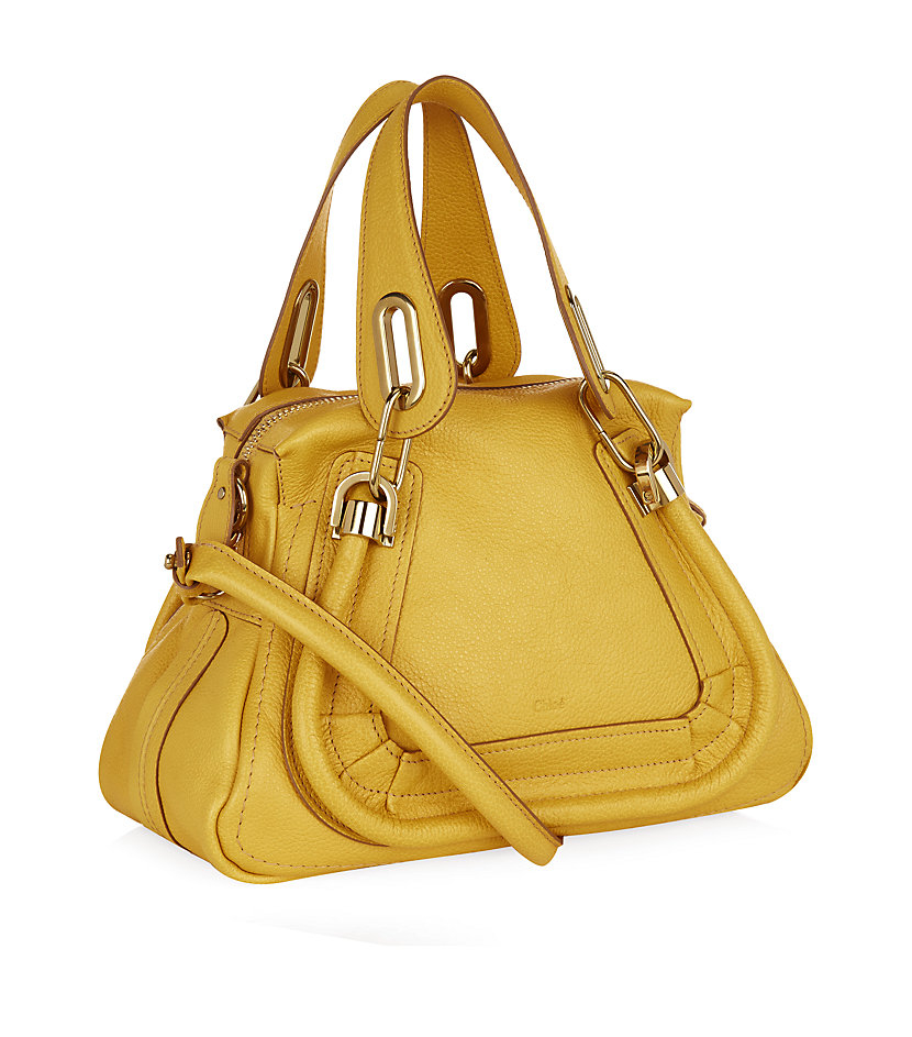 Chlo Small Paraty Tote in Yellow (Sunray Yellow) | Lyst  