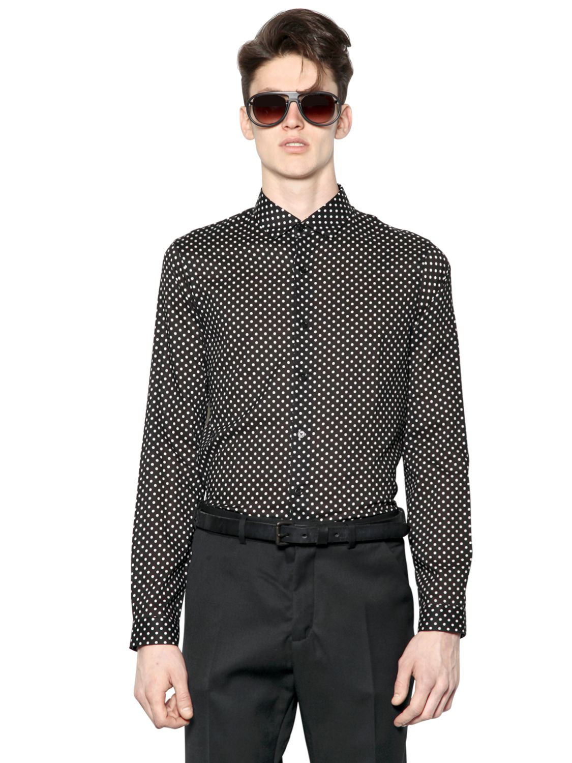 polka dot shirt men's uk