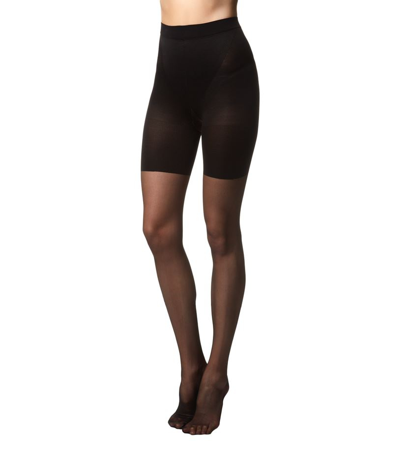 Spanx Inpower Line Shaping Sheer Tights in Black Lyst