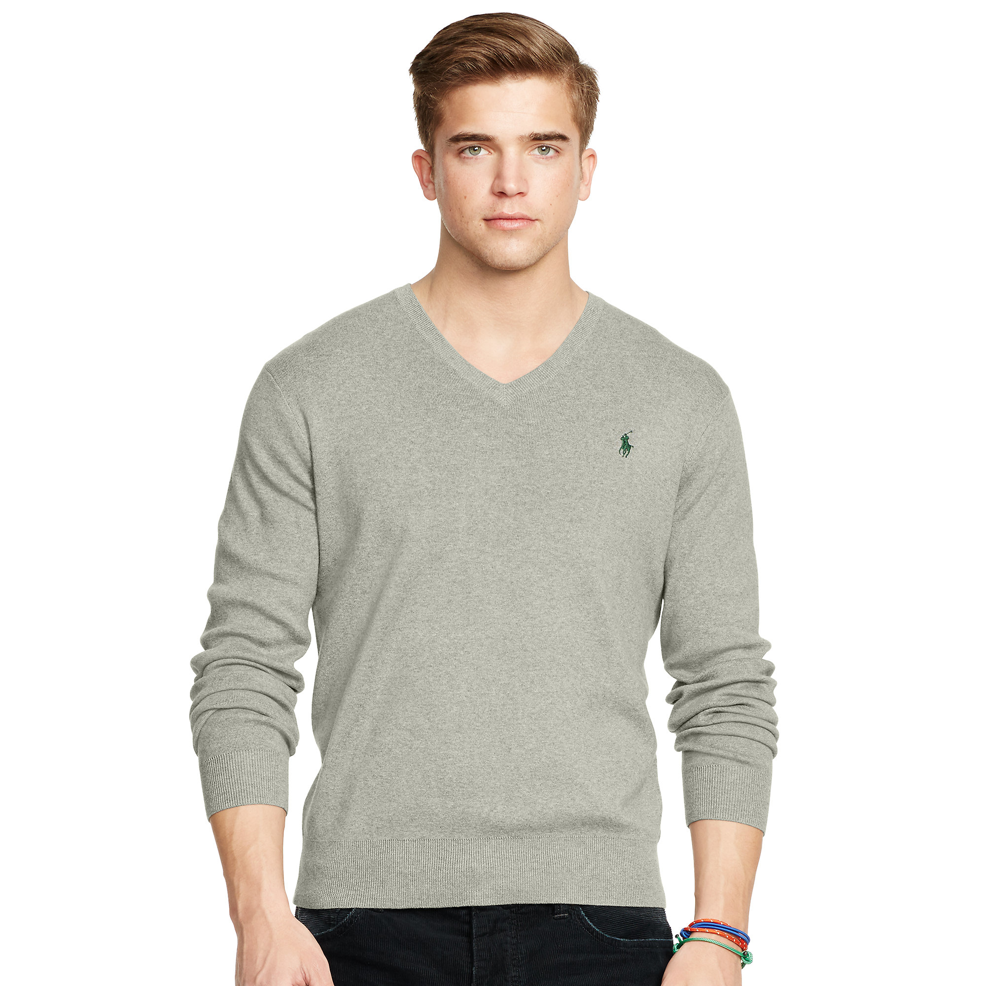 ralph lauren mens v neck jumper