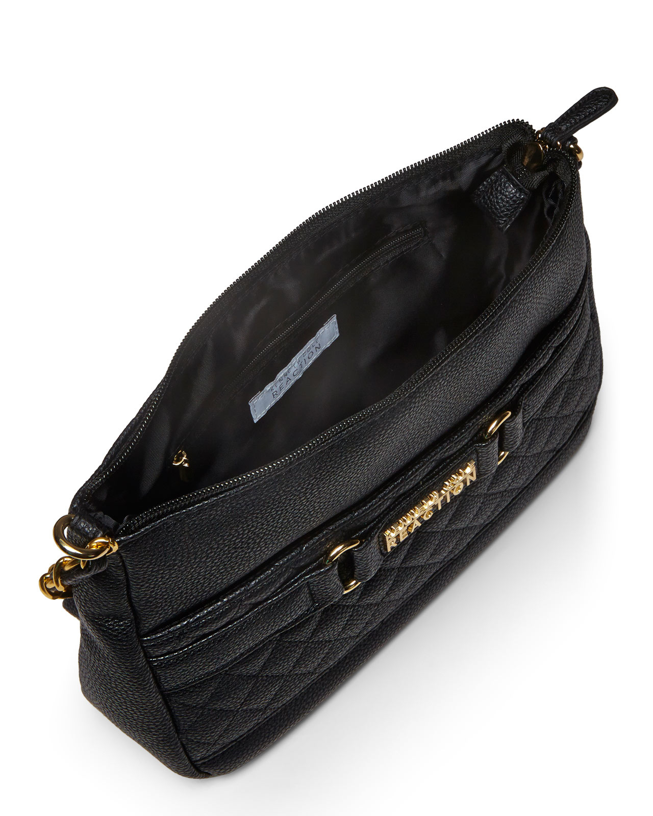 Kenneth cole reaction Black Marquis Crossbody in Black | Lyst