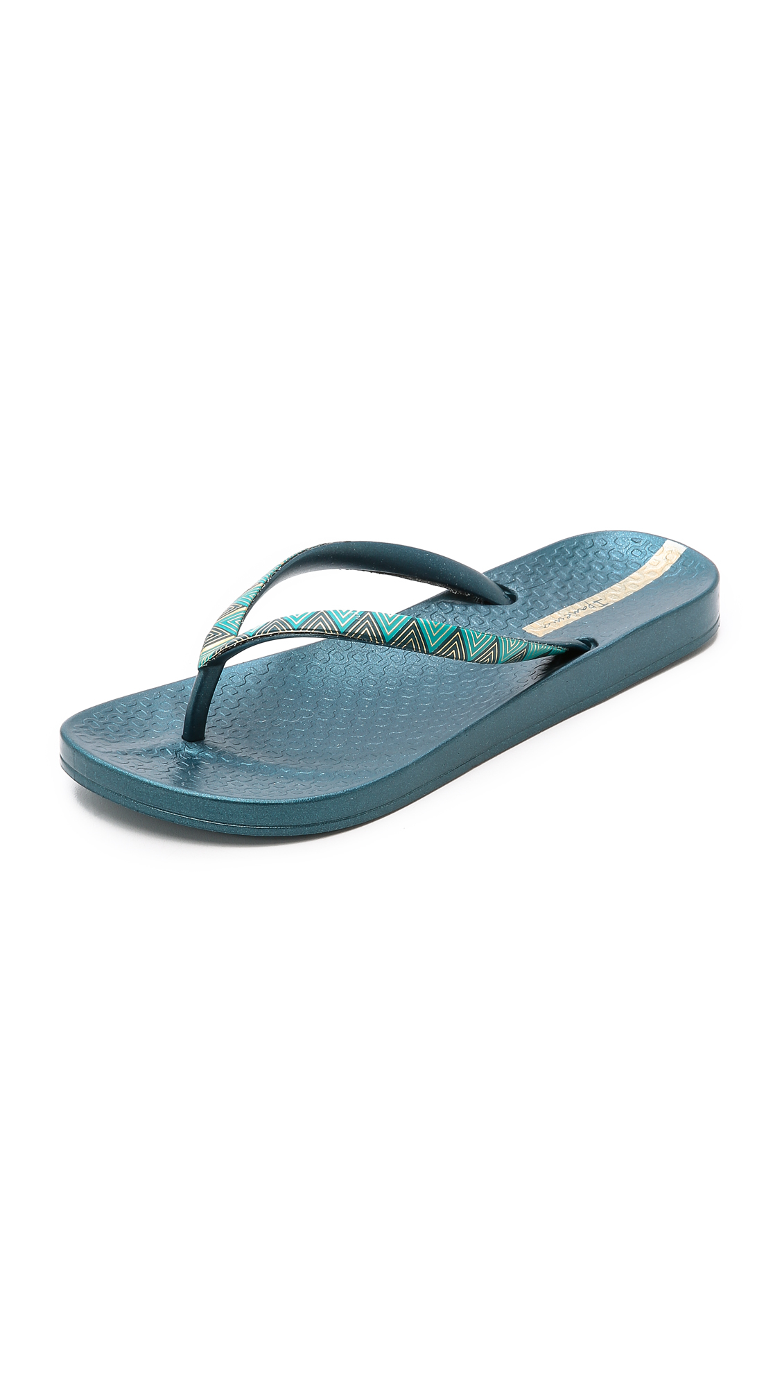 ipanema flip flops blue