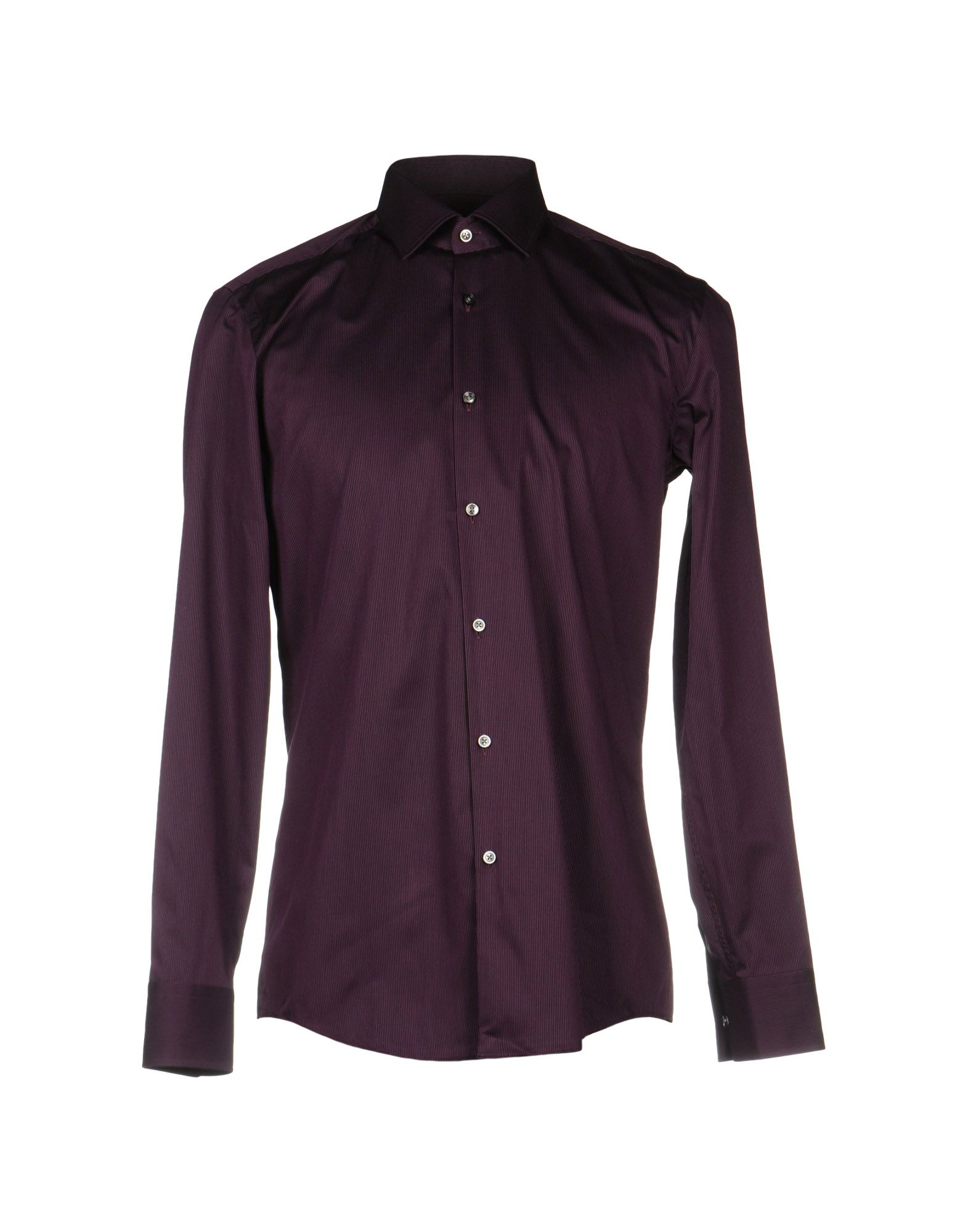 Boss Black Shirt in Purple for Men (Dark purple) | Lyst