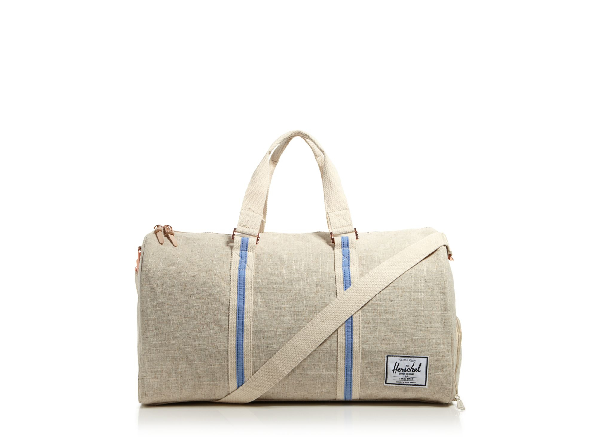 Herschel supply co. Novel Hemp Collection Duffel Bag in Natural for Men