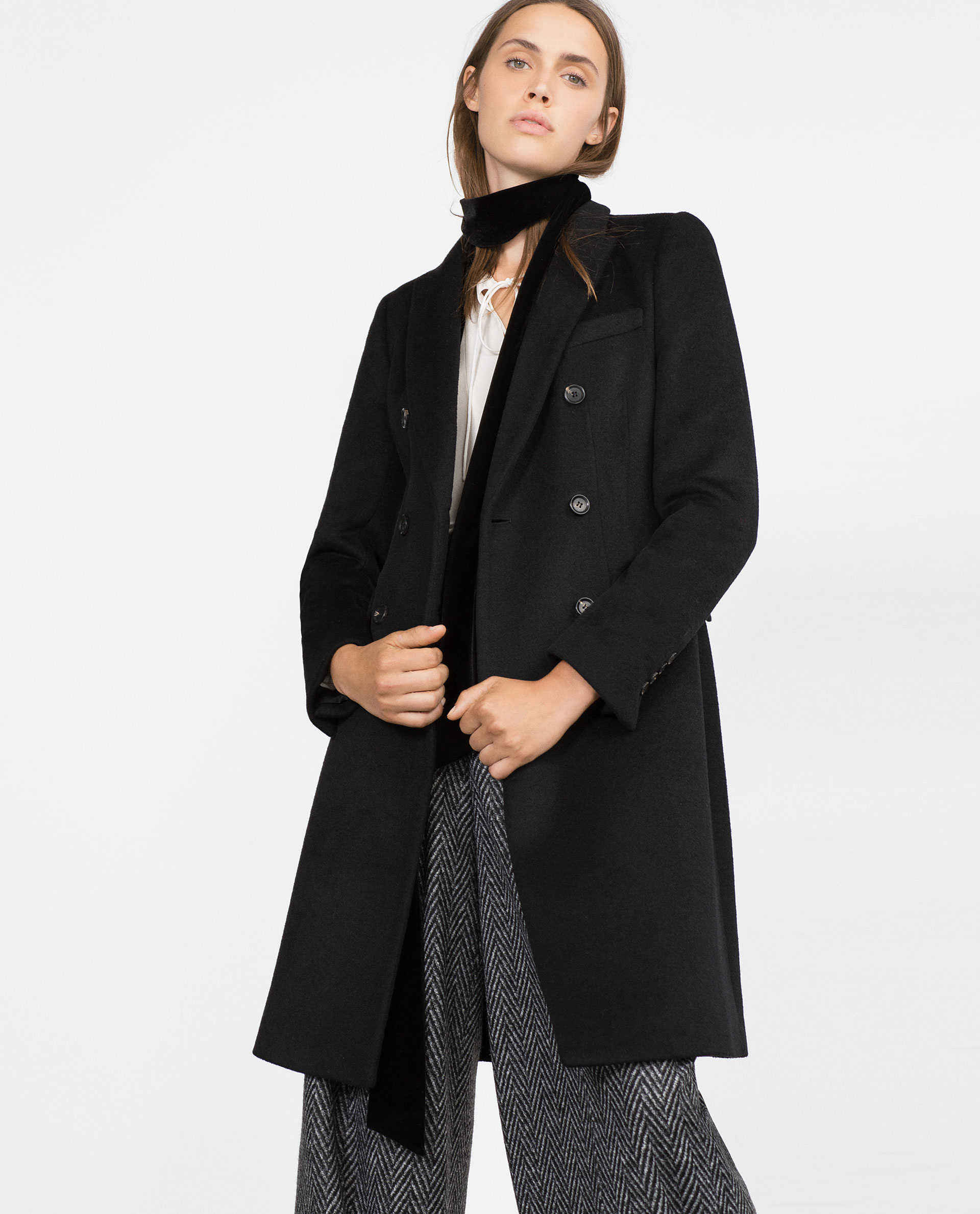 mens black parka