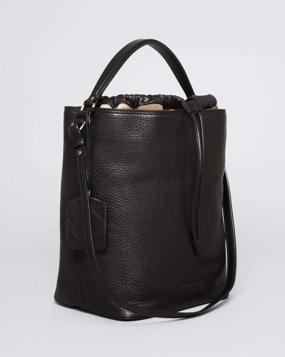 Lyst Burberry Brit Hobo Medium Susanna In Black Gallery