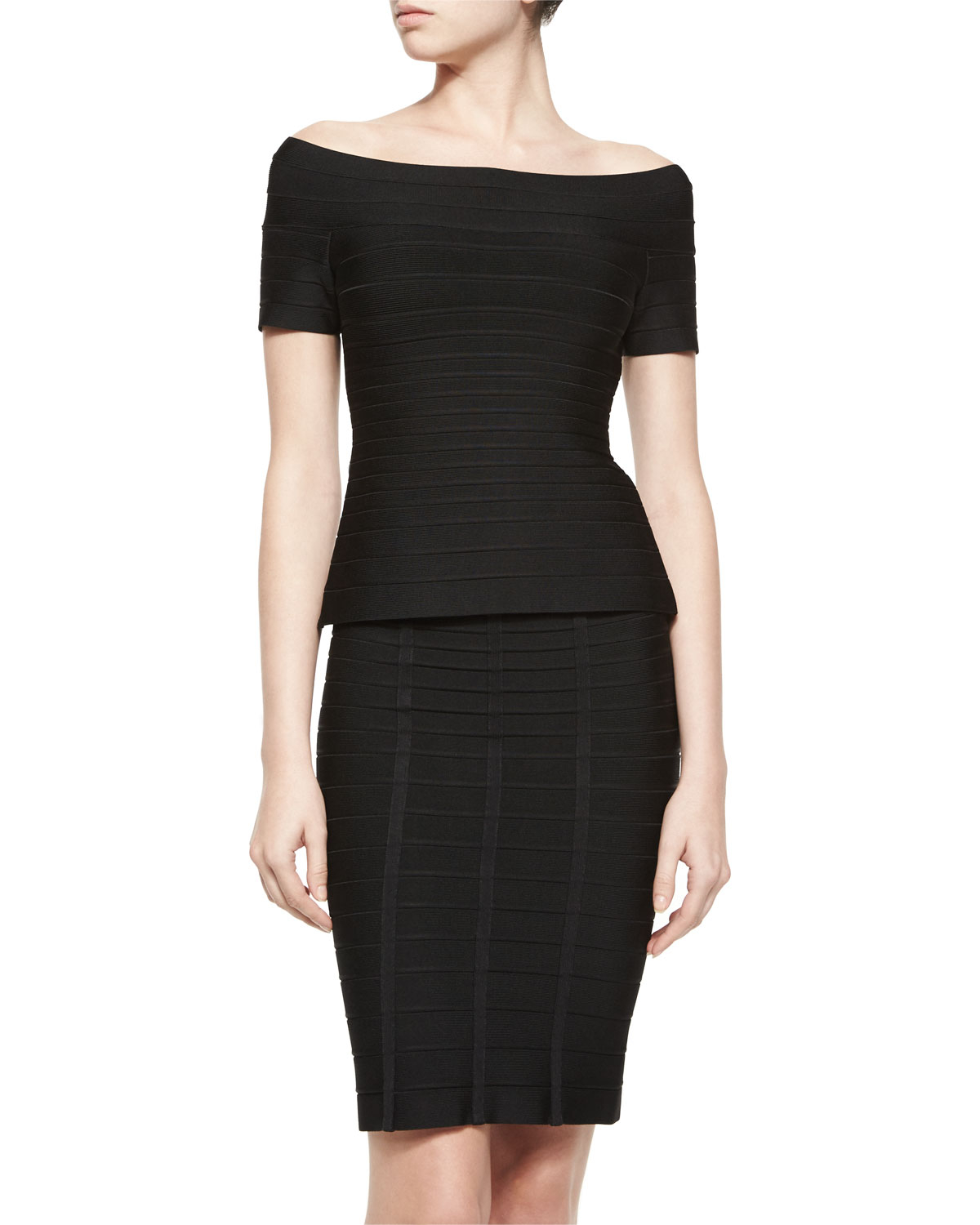 black herve leger