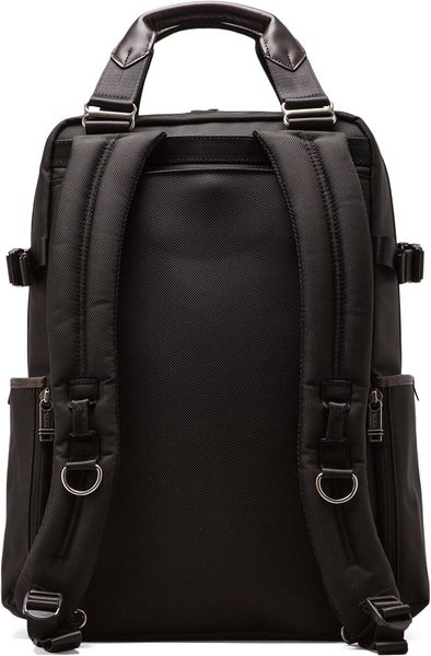 Tumi Alpha Bravo Ballistic Nylon Lejeune Backpack Tote in Black ...