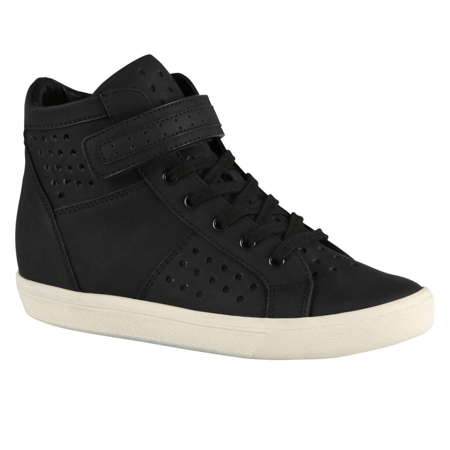 Aldo Gilfillan Wedge Trainer Shoes in Black | Lyst