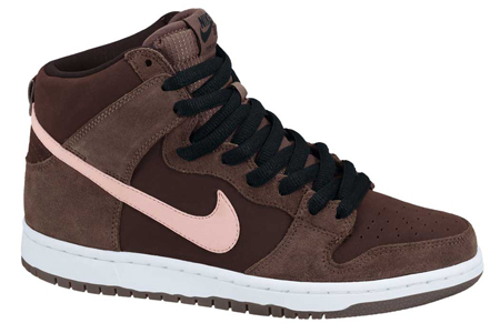 nike dunk pink grey