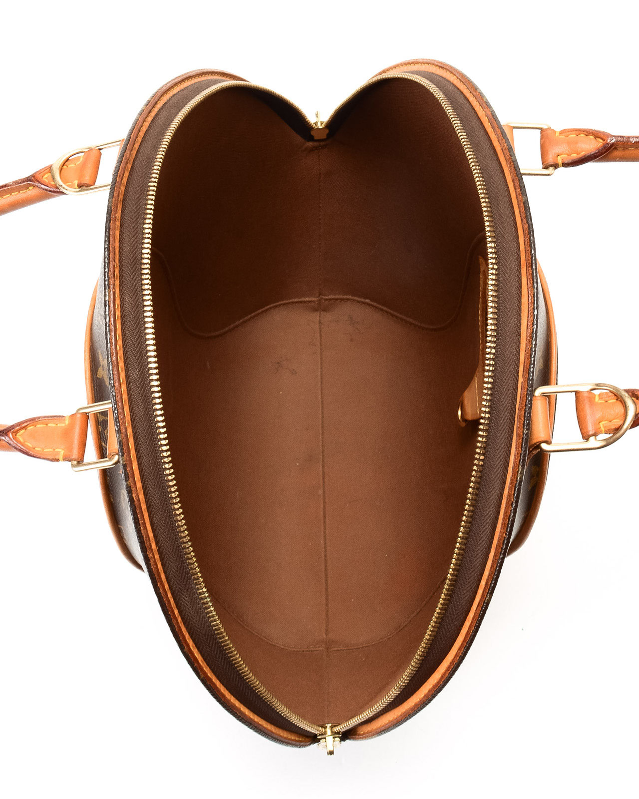 Lyst - Louis Vuitton Brown Ellipse Mm Handbag in Brown