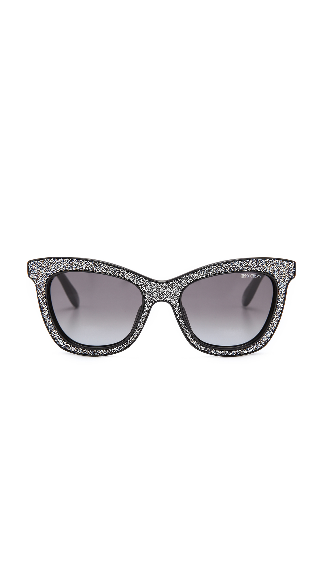 Jimmy choo Flash Sunglasses in Metallic Lyst