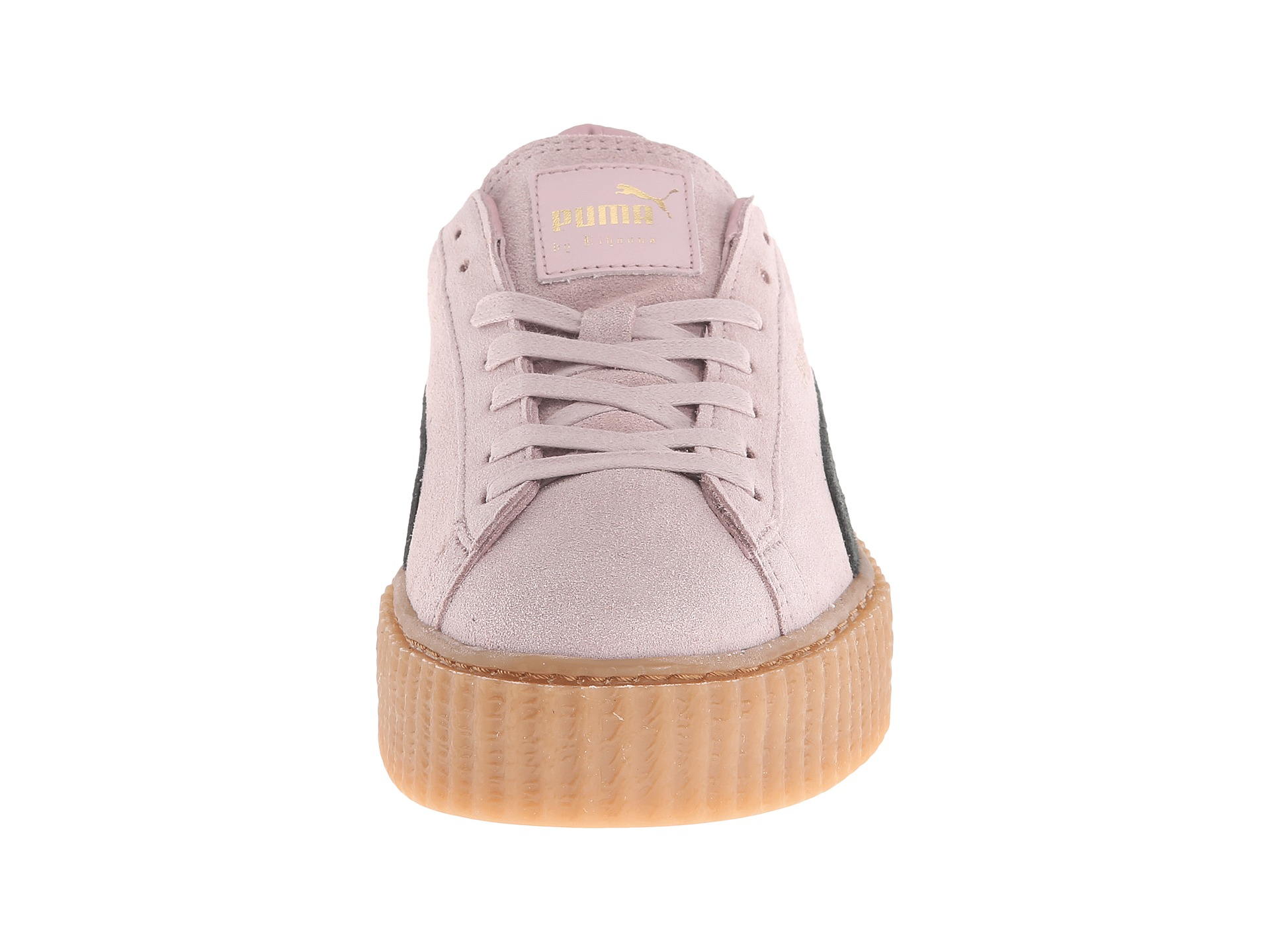 puma by rihanna coral cloud suede creeper trainers puma by rihanna coral cloud suede creeper trainers