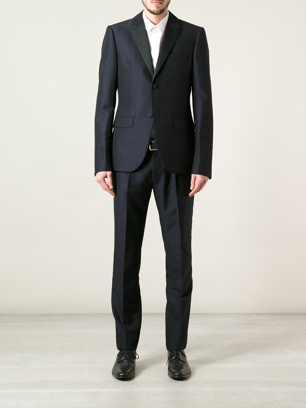 Lyst - Valentino Classic Smoking Suit in Blue for Men