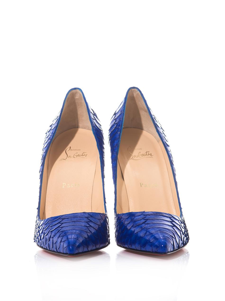 christian louboutin pigalle blue christian louboutin pigalle blue