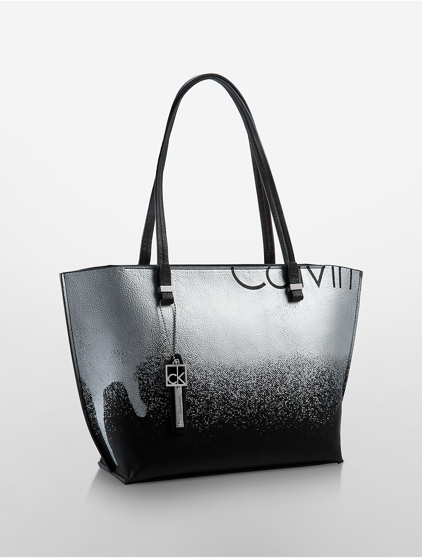 Lyst Calvin Klein Julianna Unlined Tote With Bag In Black Be Inspired