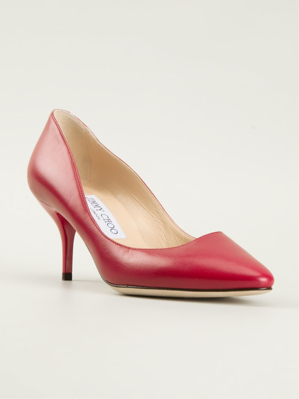 Lyst Jimmy choo 'Match' Pumps in Red