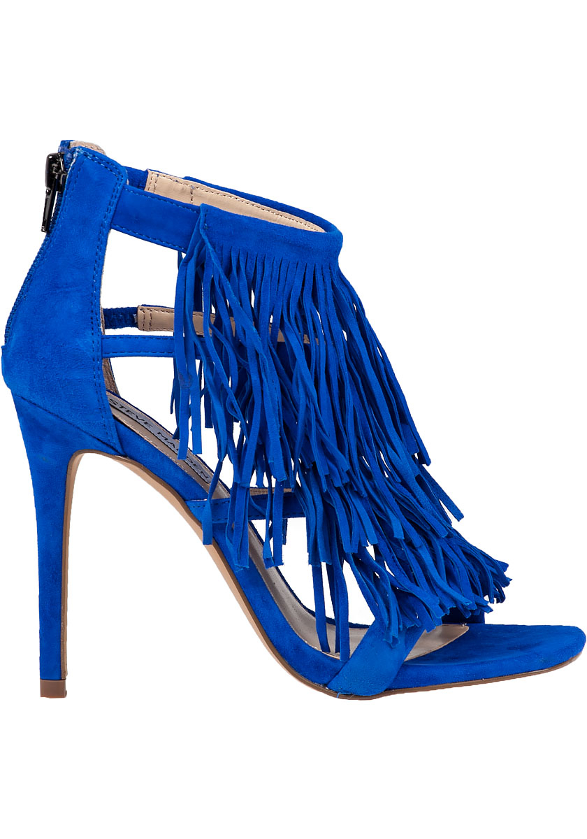 steve madden fringly heels