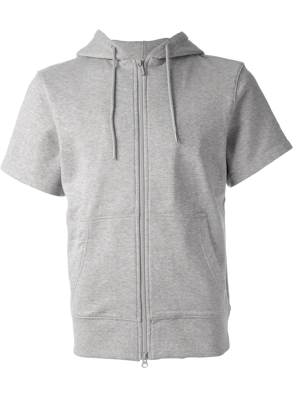 short sleeve hoodie jacket