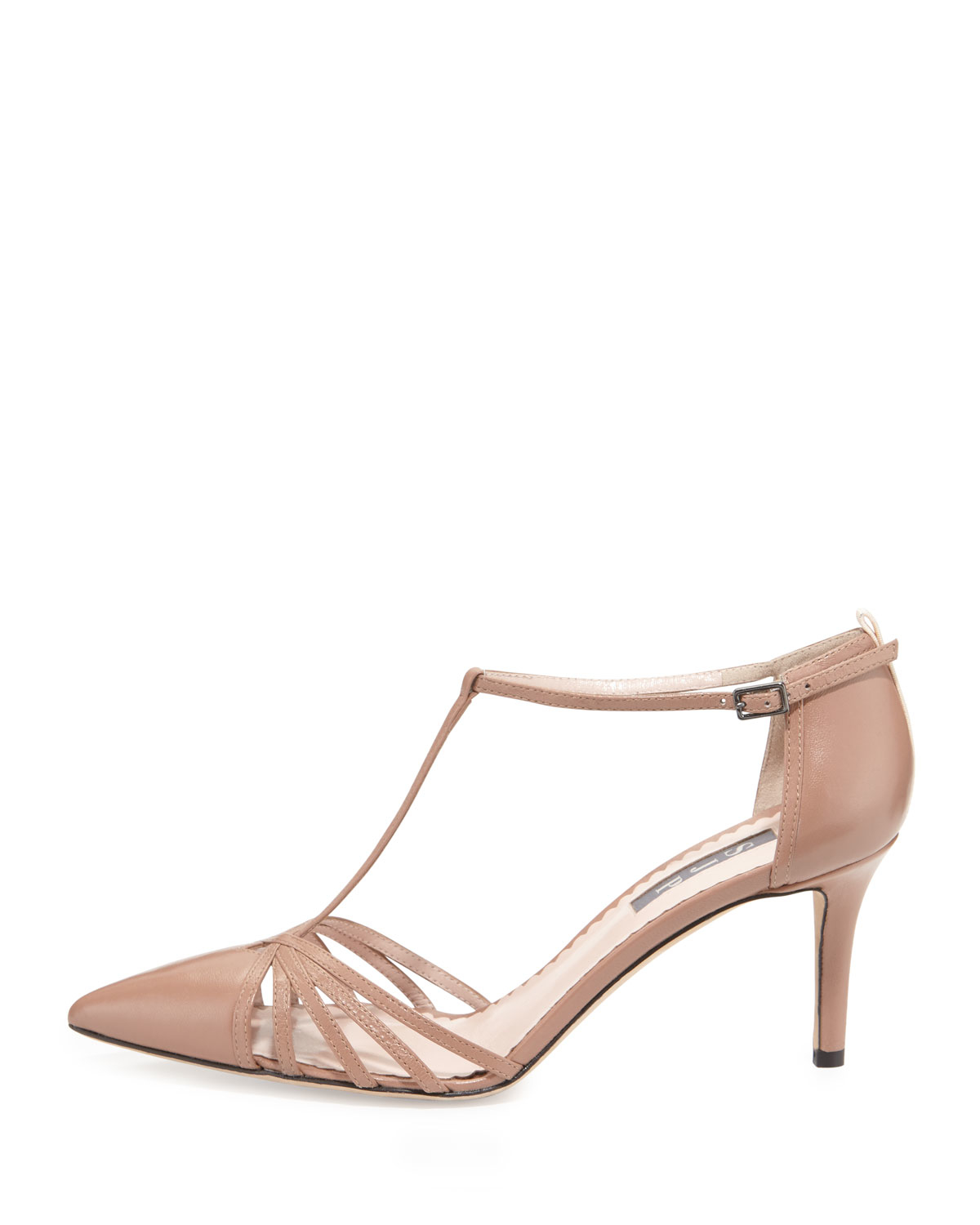sjp carrie t strap pump