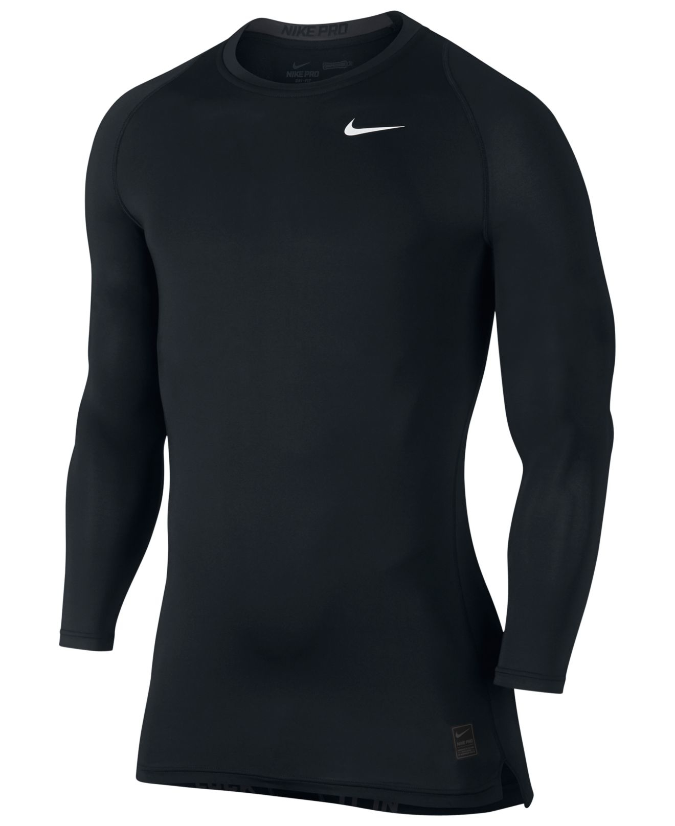 Nike Cool Compression Shirt in Black/White (Black) for Men - Lyst