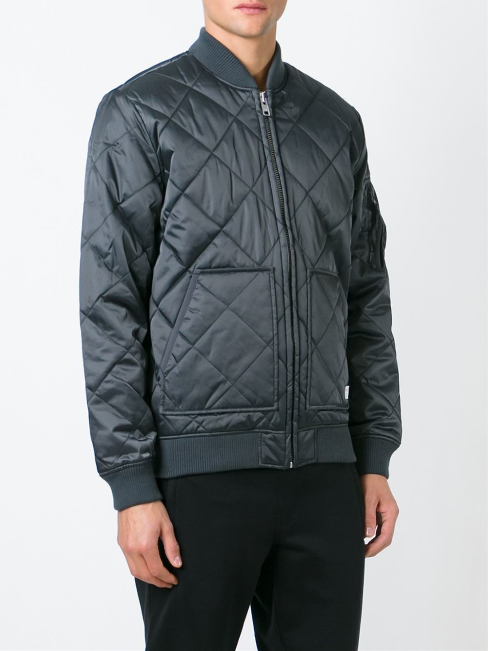 adidas mens quilted jacket