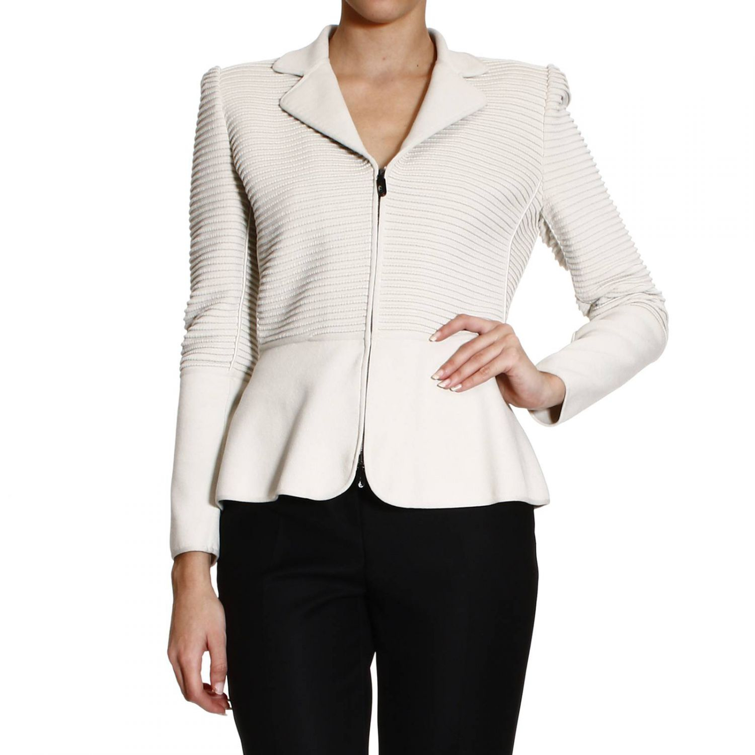 Lyst - Giorgio Armani Jackets Woman in White