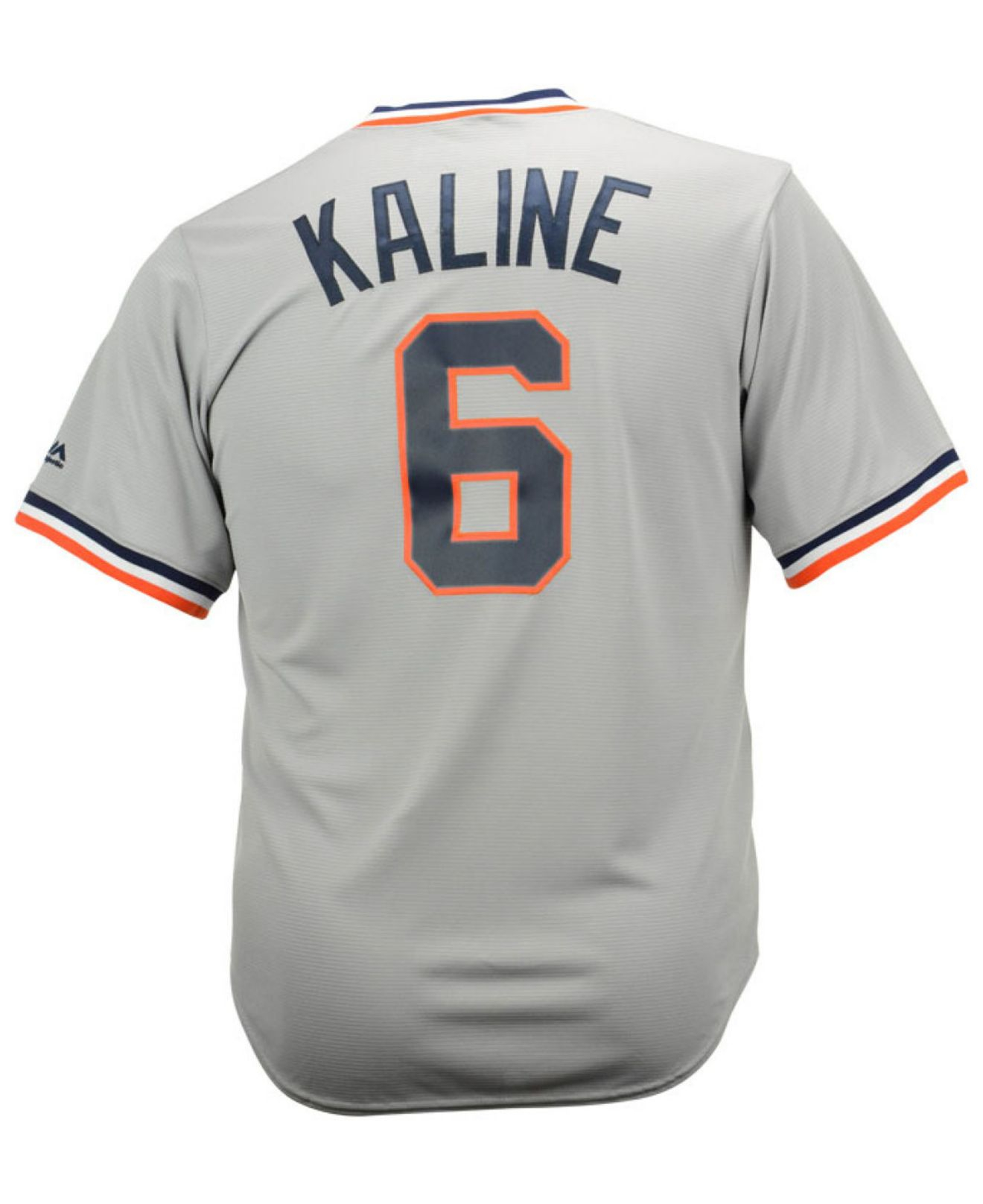 Majestic Al Kaline Detroit Tigers Cooperstown Replica Jersey in Gray for Men Lyst