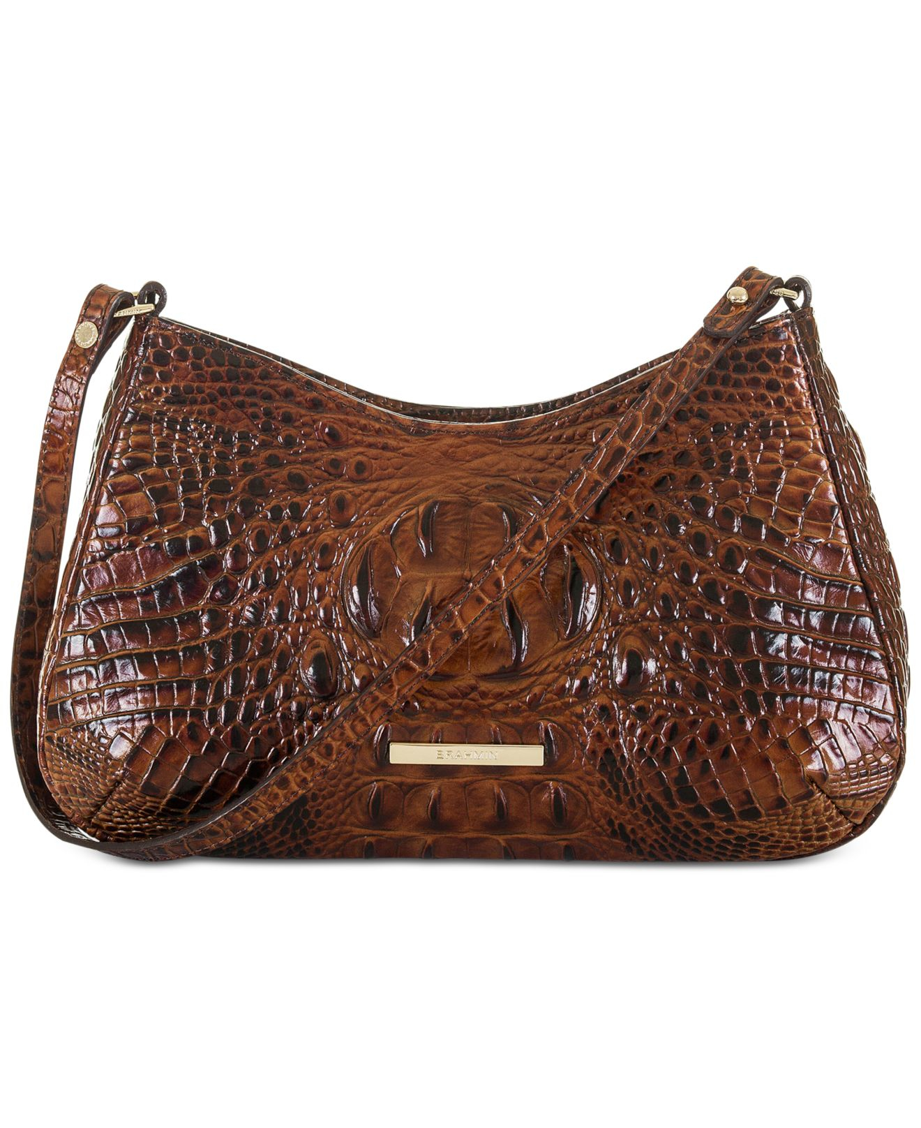 Brahmin Melbourne Ani Shoulder Bag in Brown (Pecan) | Lyst