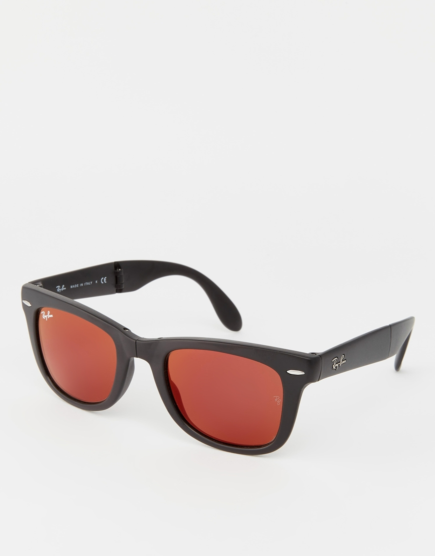 ray ban wayfarer half frame