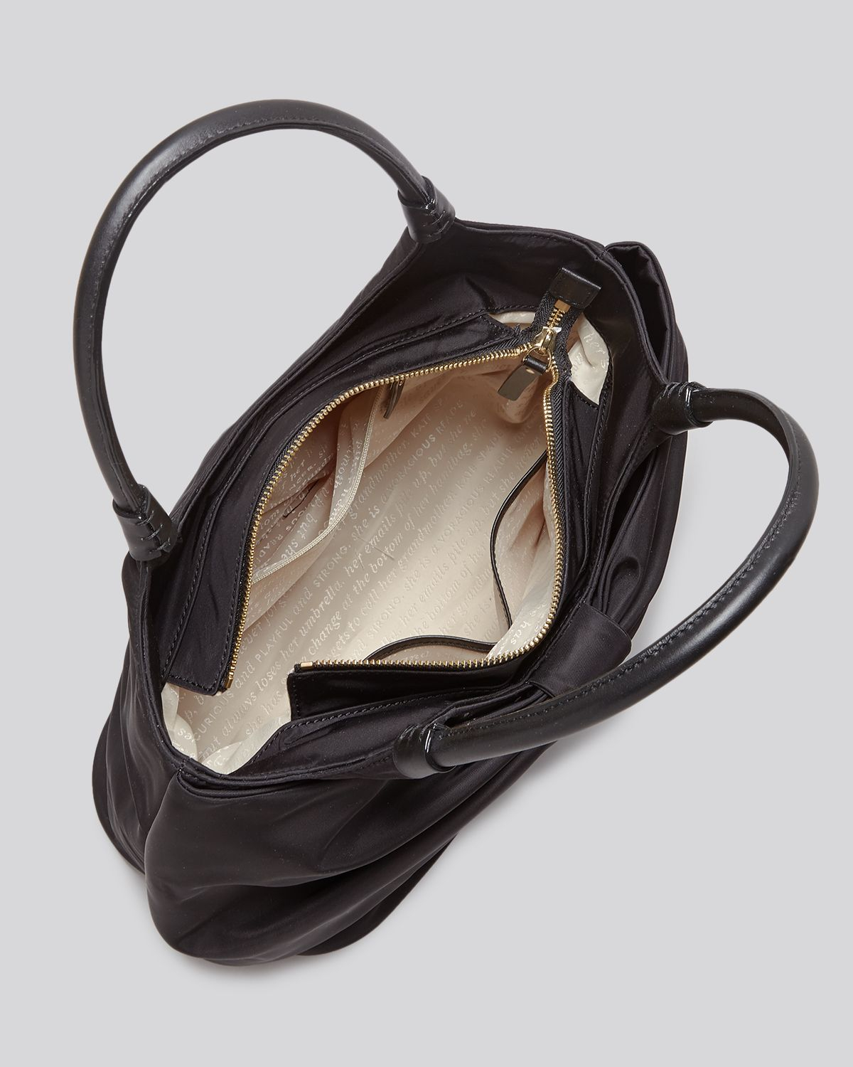 Lyst - Kate Spade New York Shoulder Bag Seaside Nylon Sutton Bow in Black