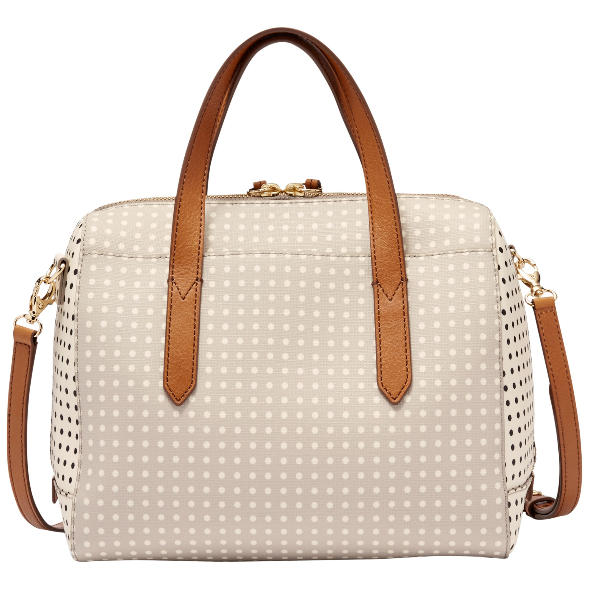 Fossil Sydney Printed Satchel Bag In Natural Lyst Gallery