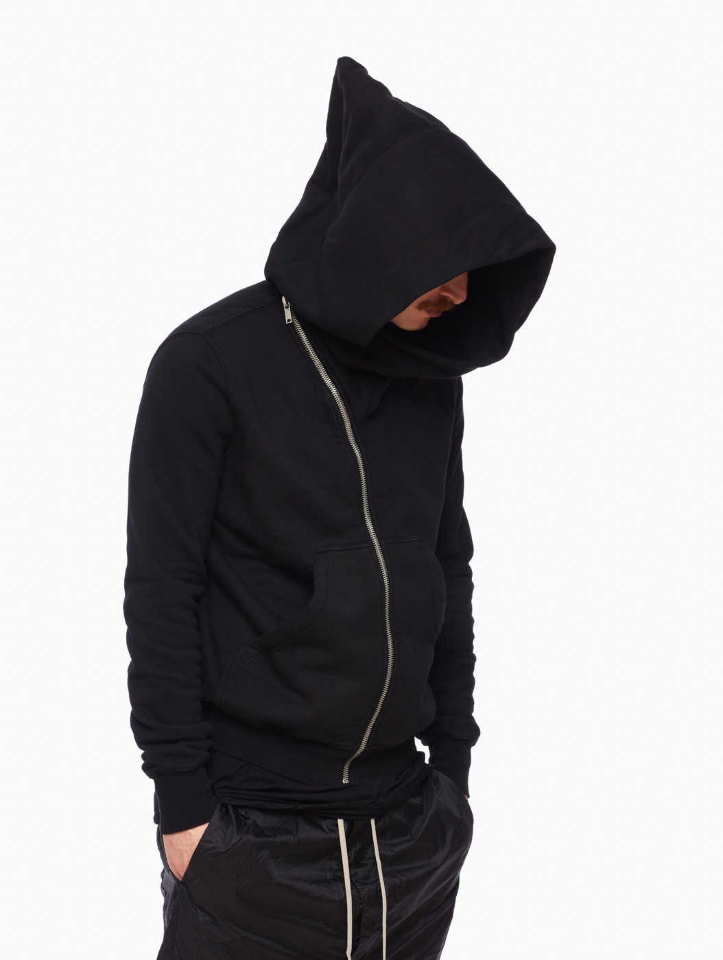 Drkshdw by rick owens Mountain Hoodie in Black for Men | Lyst