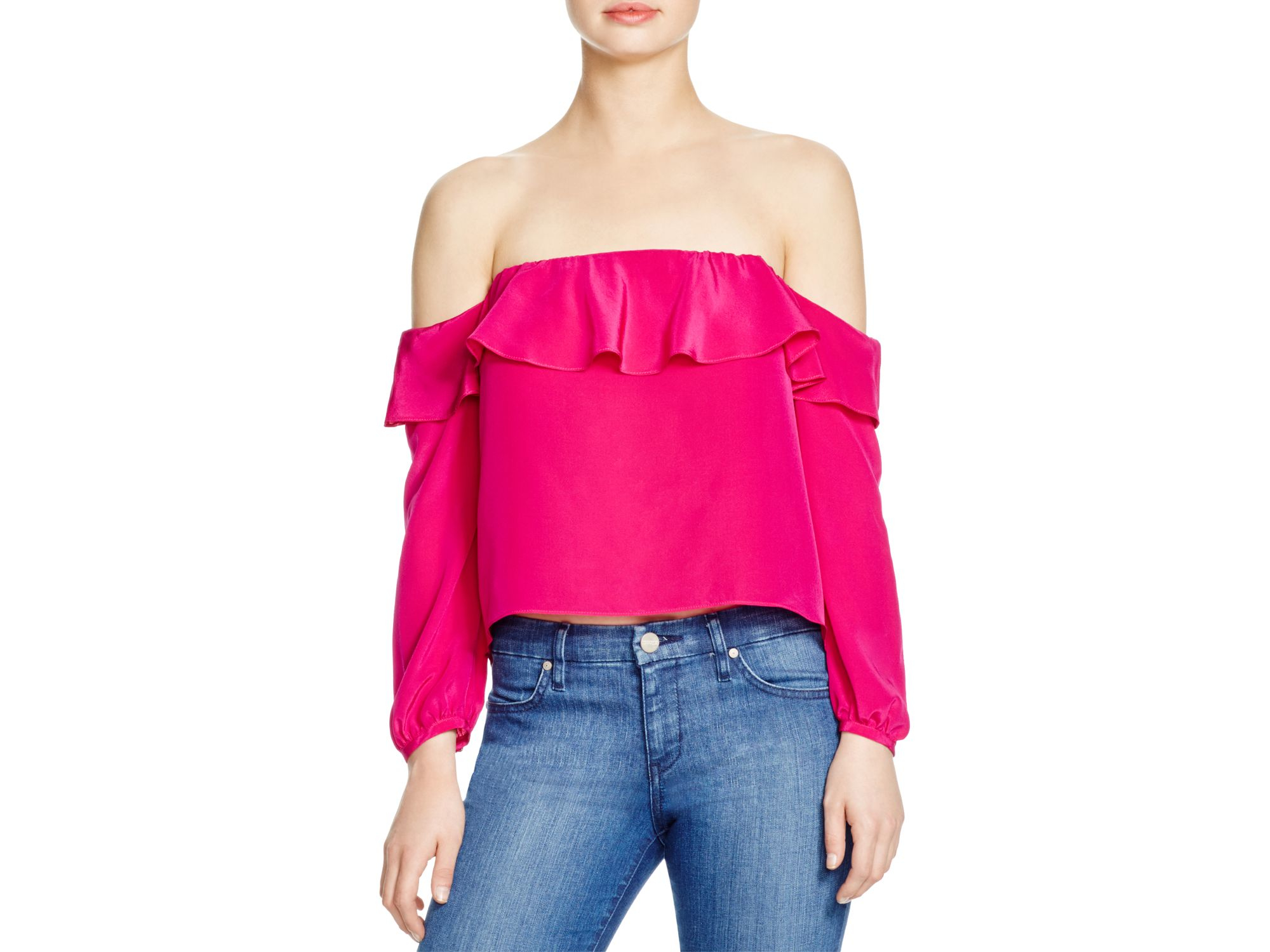 amanda uprichard silk top