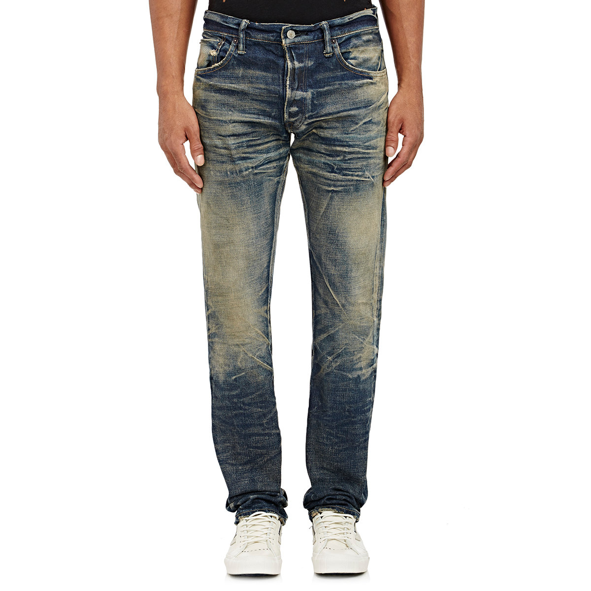Fabric-brand & co. dirt & Sand Blast Jeans in Blue for Men | Lyst